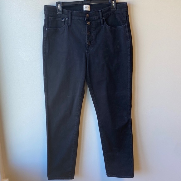 J. Crew black jeans size 31 straight - Picture 2 of 6